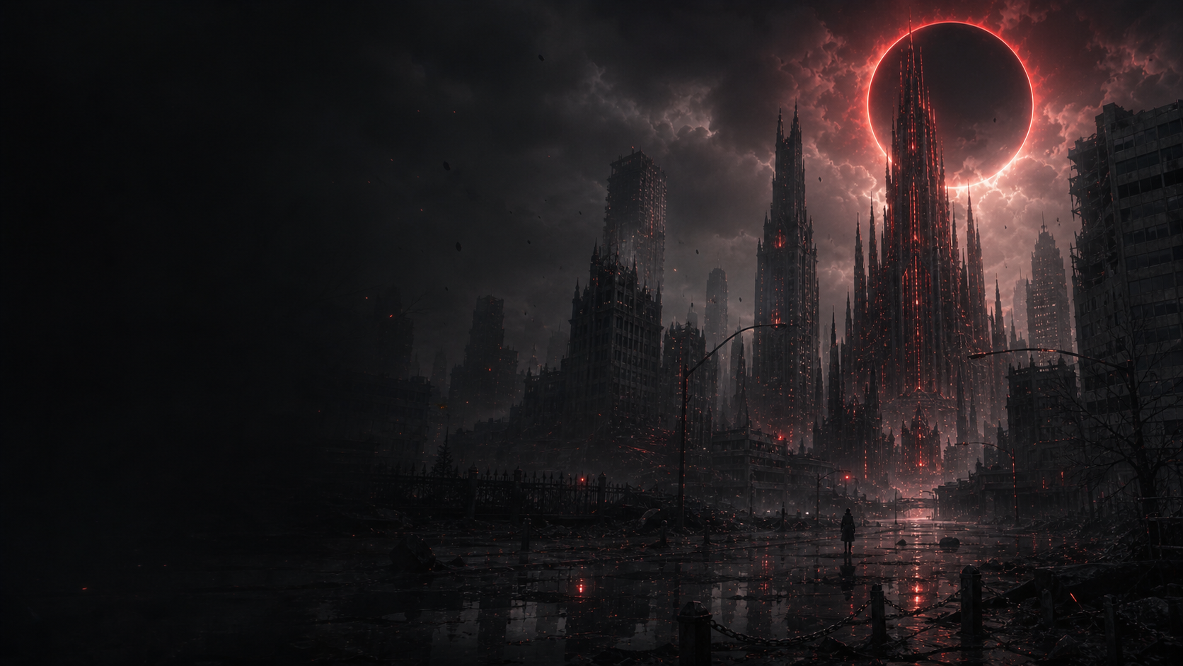 The hidden city gathering beneath the eclipse